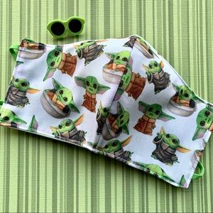 Baby Yoda + The Child: 3-Layer Face Mask